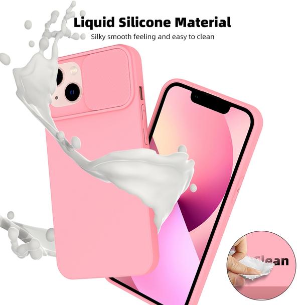 Futerał do Samsung A15 5G / A15 4G Slide jasnoróżowy