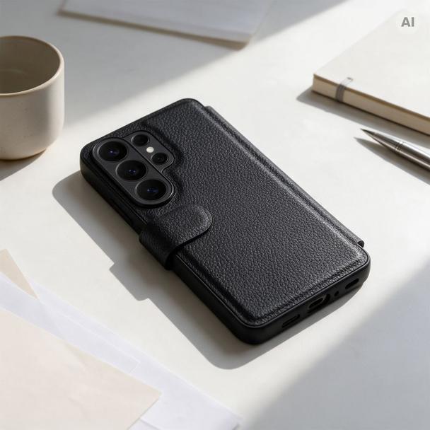 Etui z klapką na Pixel 11 PRO Max Protect RFID czarne
