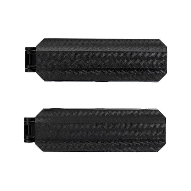 Organizer magnetyczny samoprzylepny Blue Star PJ-OCZ5 na 3 kable - czarny (2 szt.)