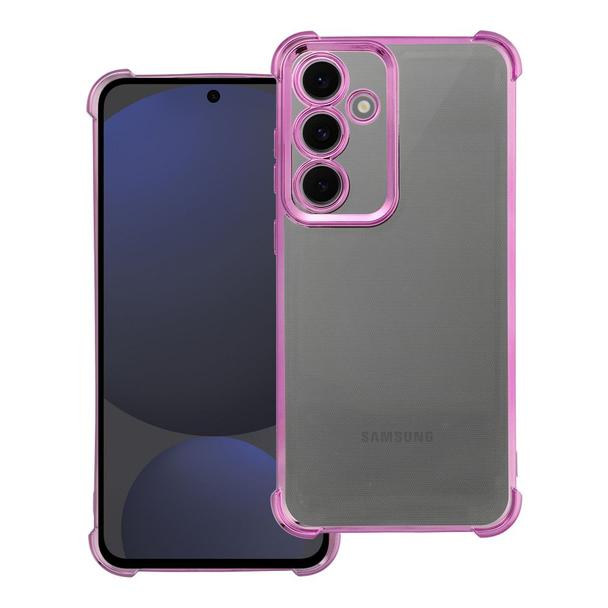 Futerał do Samsung S24 FE Antishock Electro purpurowy