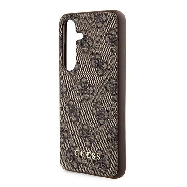 GUESS futerał do SAMSUNG A55 GUOHCSA55G4GFBR (PU 4G Classic Metal Logo) brązowy