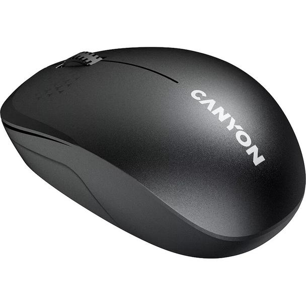 Myszka bezprzewodowa oburęczna BT 1200 dpi CANYON MW-04 czarna