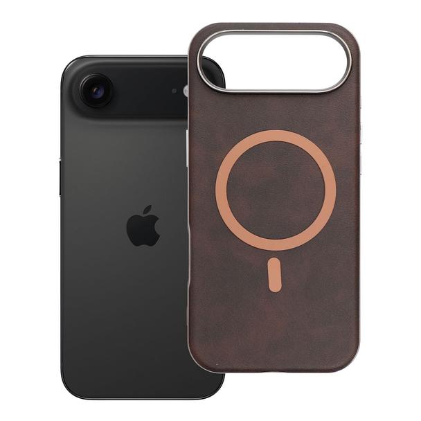 Etui na iPhone 17 AIR Gentleman Mag Cover zgodne z MagSafe brązowe