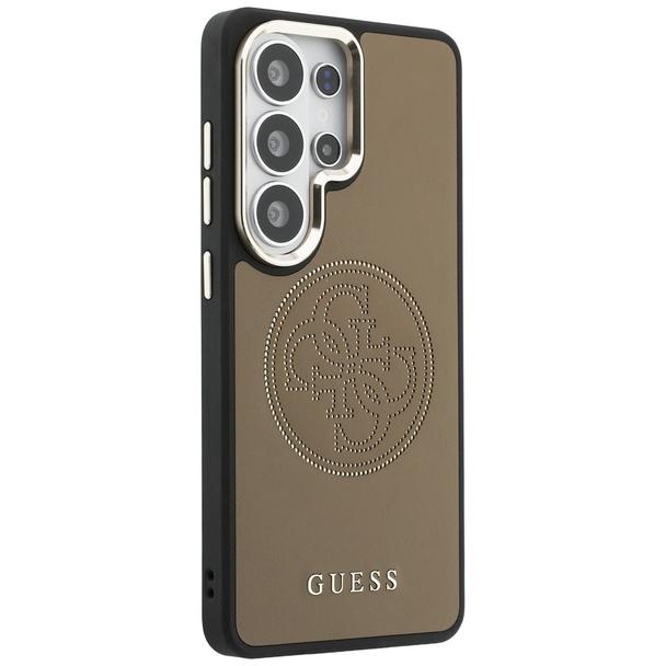 GUESS futerał do SAMSUNG S26 Ultra GUHMS26L5PG4SRGW (Perforated Logo MagSafe) brązowy