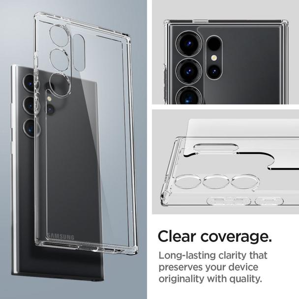 Futerał SPIGEN Ultra Hybrid do SAMSUNG S24 ULTRA crystal clear