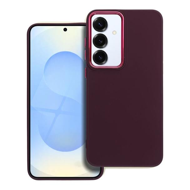 Futerał do Samsung S25 PLUS Frame fioletowy