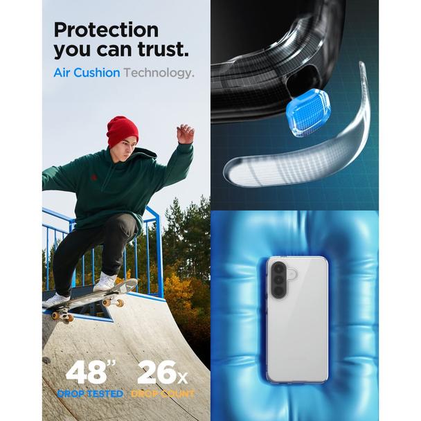 Etui na Samsung A57 5G Spigen Liquid Crystal transparentny