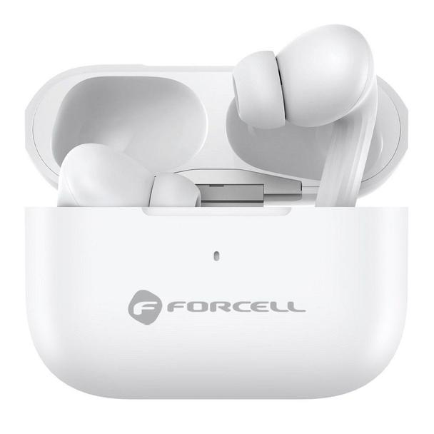 Słuchawki bezprzewodowe douszne Forcell F-Audio Master Pro TWS białe 0INT