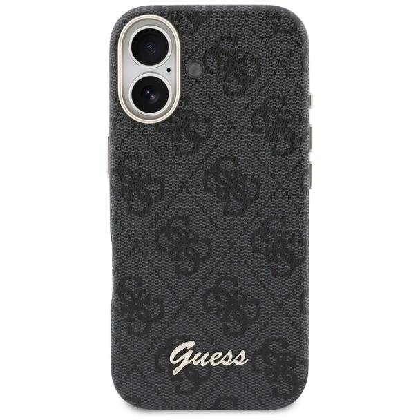 GUESS futerał do IPHONE 17 kompatybilny z MagSafe GUHMP17S5P4FWMSK (PU FW 4G Script) czarny