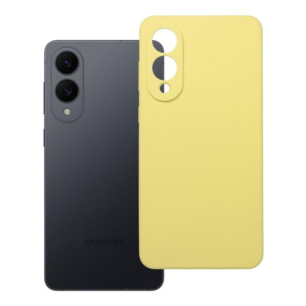 Futerał do Samsung S25 EDGE Silicone 2mm żółty