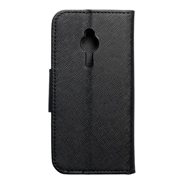 Etui z klapką na Nokia 230 Fancy Book czarne