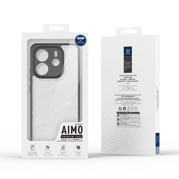 DUX DUCIS futerał AIMO do REDMI NOTE 14 4G (163,25mm) czarny