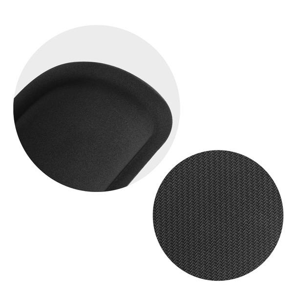 Podkładka pod nadgarstki do klawiatury ergonomiczna 460 x 85 x 25 mm czarna