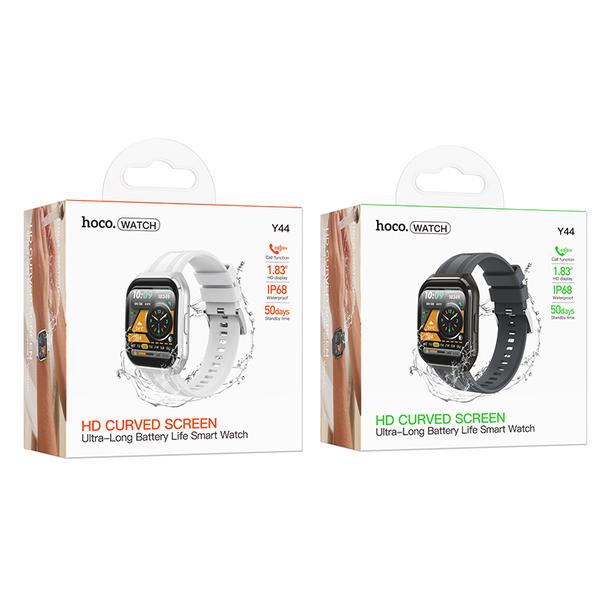 Smartwatch 1,83" IP68 z funkcją rozmowy Hoco Y44 czarny