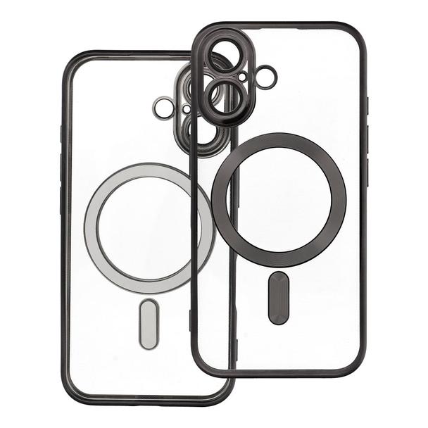 Futerał do iPhone 16 Electro Mag Cover zgodny z MagSafe czarny