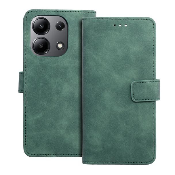 Etui z klapką na Xiaomi Redmi NOTE 13 4G Tender Book zielone