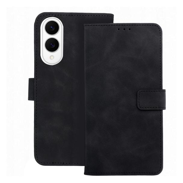 Etui z klapką na Samsung S25 EDGE Tender Book czarne