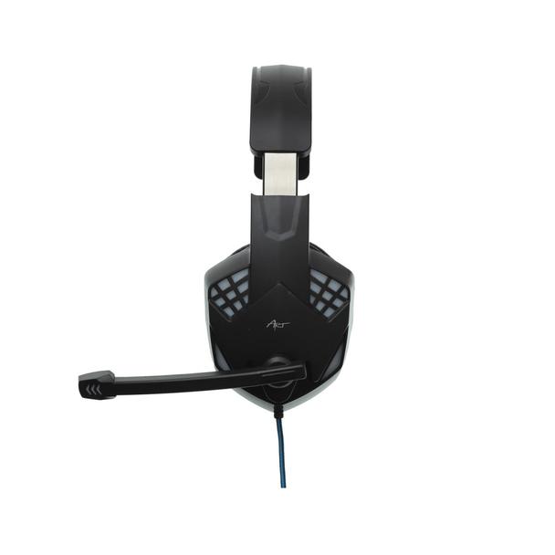Słuchawki przewodowe nauszne Jack 3,5 mm / USB A Art gamingowe z mikrofonem G11 czarne