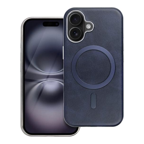Futerał do iPhone 16 Gentleman Mag Cover zgodny z MagSafe granatowy
