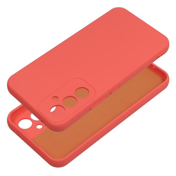 Futerał do Samsung A54 5G Silicone brzoskwiniowy
