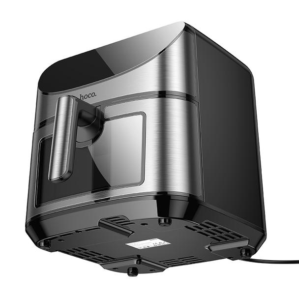 Frytkownica beztłuszczowa Air Fryer Hoco z ekranem dotykowym i okienkiem 8L 1700W HE21 czarna
