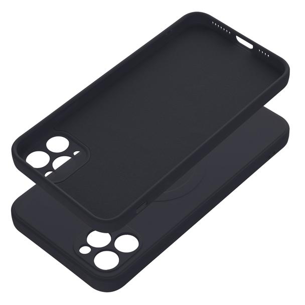 Futerał do iPhone 11 PRO MAX Silicone Mag Cover zgodny z MagSafe czarny