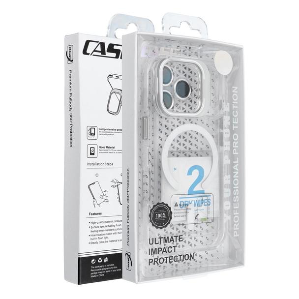 Etui na iPhone 18 Pro / 17 Pro Lens Mag Cover zgodne z MagSafe białe