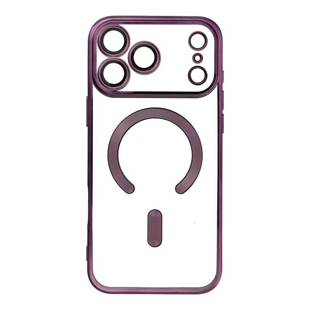 Futerał do iPhone 17 PRO MAX Electro Mag Cover zgodny z MagSafe fioletowy