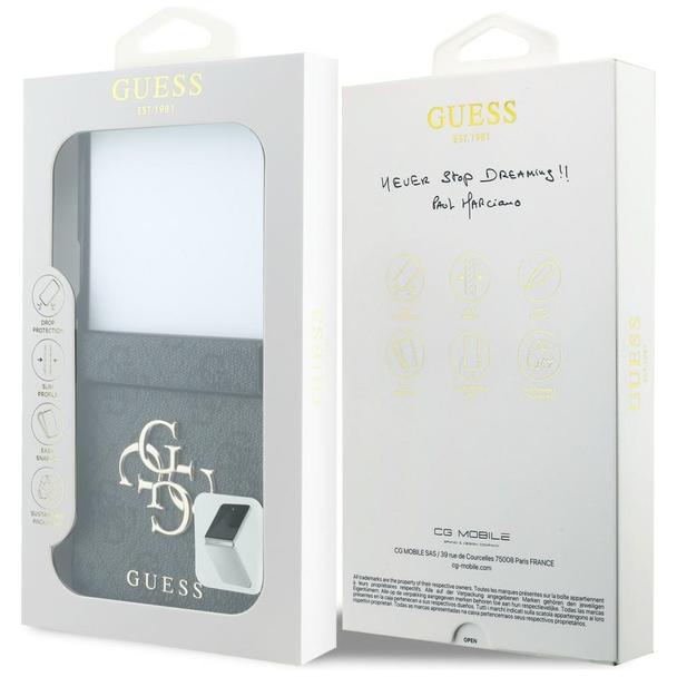 GUESS futerał do SAMSUNG GALAXY Z FLIP 8 (4G Big Logo) czarny