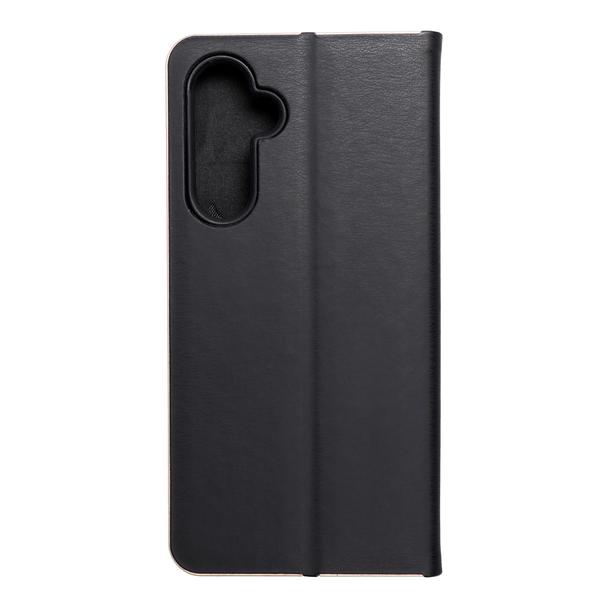 Etui z klapką na Samsung A54 5G Luna Book Gold czarne