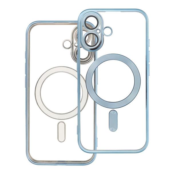 Futerał do iPhone 16 Electro Mag Cover zgodny z MagSafe niebieski