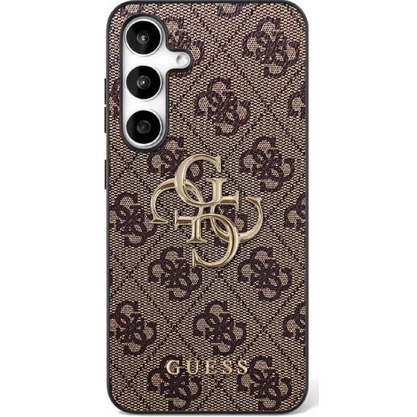 GUESS futerał do SAMSUNG S25 FE GUHCS25FE4GMGGR (PU Leather 4G Metal Logo) czarny