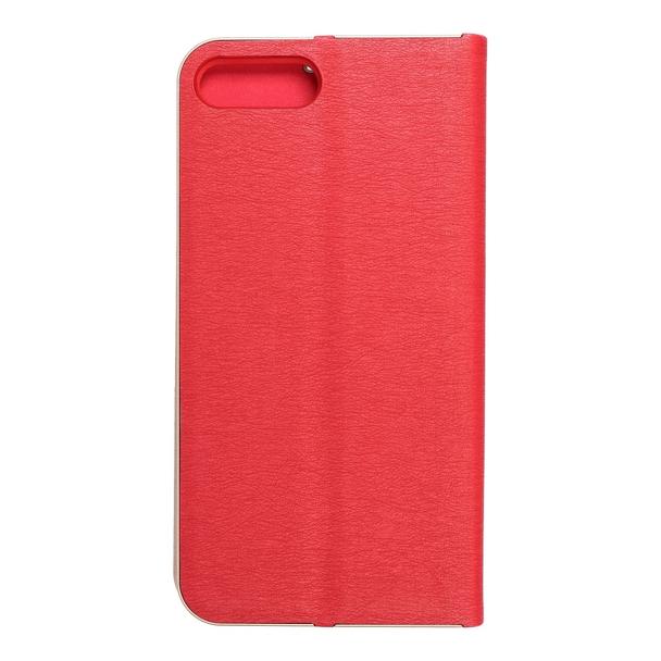 Etui z klapką na iPhone 7 PLUS / 8 PLUS Luna Book Gold czerwone