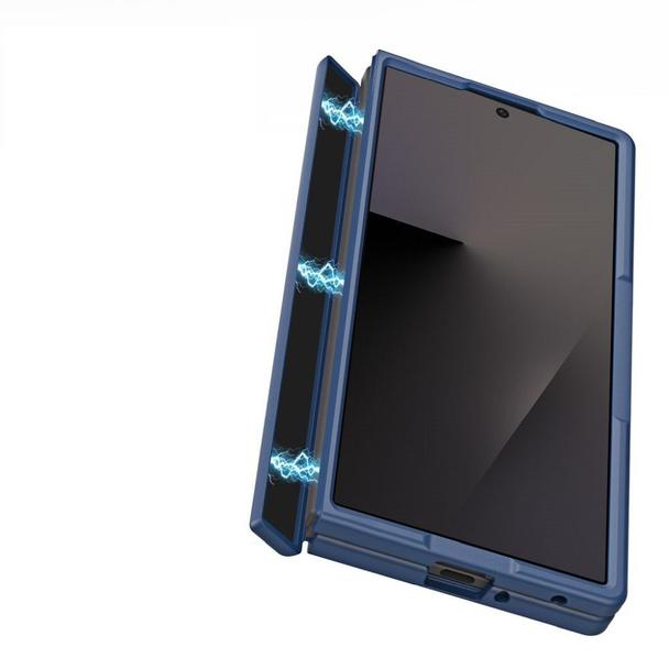 DUX DUCIS futerał YIND kompatybilny z MagSafe do SAMSUNG Z Fold 8 Ultra ciemnoniebieski