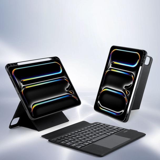DUX DUCIS etui DK składane z klawiaturą bezprzewodową do iPad Pro 11 (2024) czarne