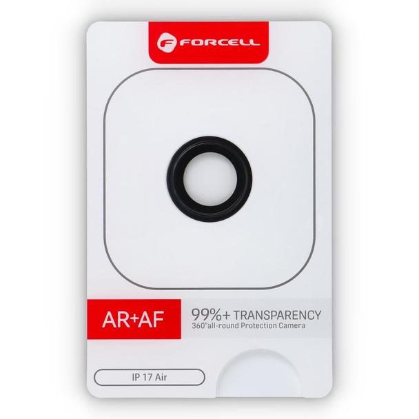 Szkło hartowane na aparat do iPhone 17 Air Forcell Premium czarny 0INT