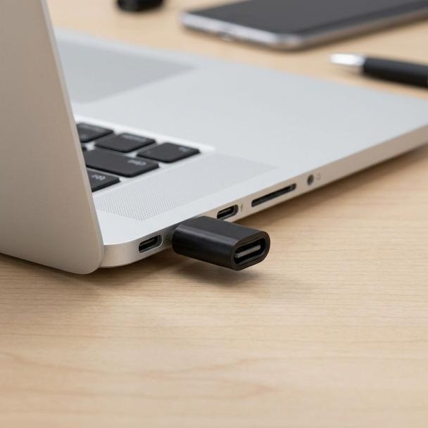 Adapter USB C do Micro USB Blue Star czarny