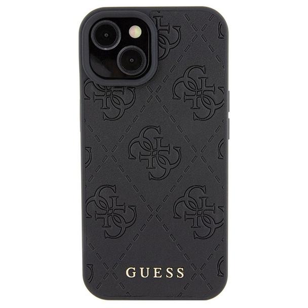 GUESS futerał do IPHONE 15 GUHCP15SP4EPMK (Quilted 4G Classic) czarny