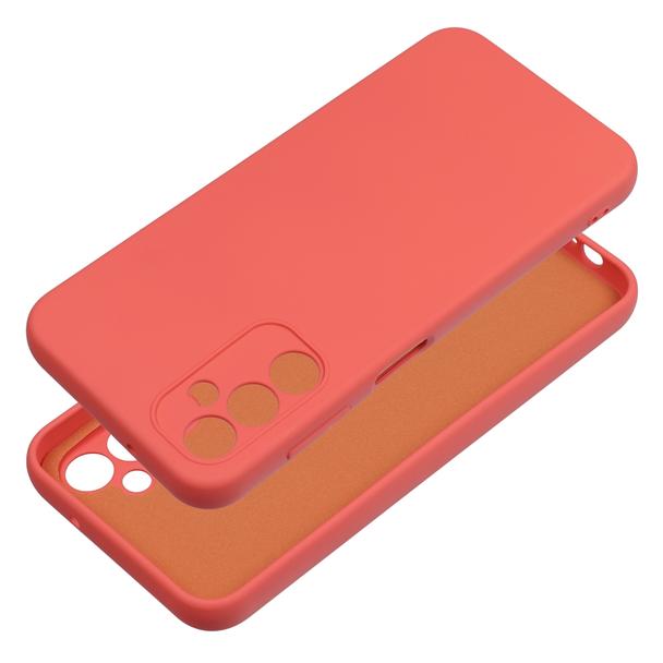 Futerał do Samsung A14 5G / A14 4G Silicone brzoskwiniowy