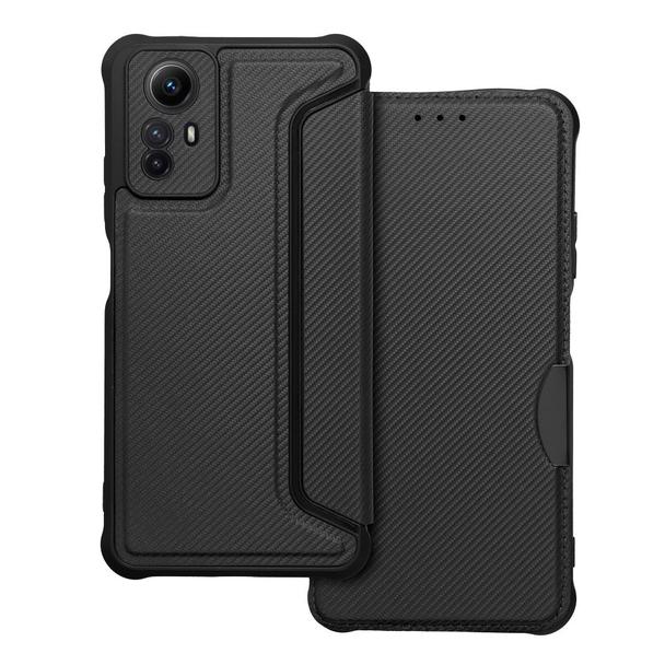 Etui z klapką na Xiaomi Redmi NOTE 12S Razor Book czarne