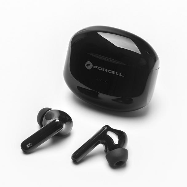 Słuchawki bezprzewodowe douszne Forcell F-Audio Clear Sound TWS czarne