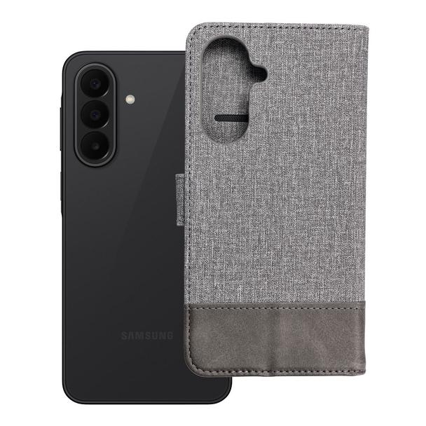 Etui z klapką na Samsung A27 Gomma Book szare