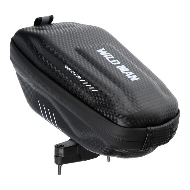 WILDMAN sakwa rowerowa pod siodełko na zamek E7S 0,8L czarna
