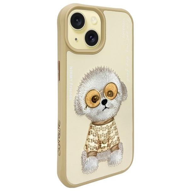 NIMMY futerał GLASSES COOL DOG do IPHONE 15 khaki