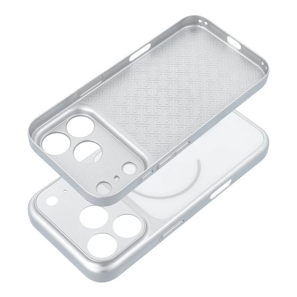 Etui na iPhone 18 Pro Max / 17 Pro Max Make zgodne z MagSafe srebrne