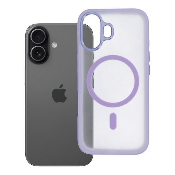 Futerał do iPhone 17 Flexline Mag Cover zgodny z MagSafe fioletowy