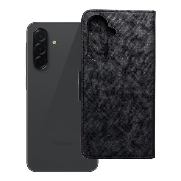 Etui z klapką na Samsung A36 Fancy Book czarne