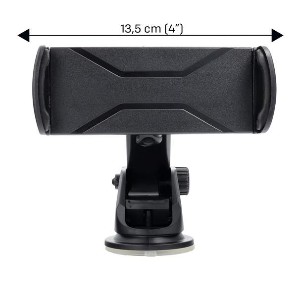 Uchwyt samochodowy do szyby (tablet 4" - 13") HS11 czarny