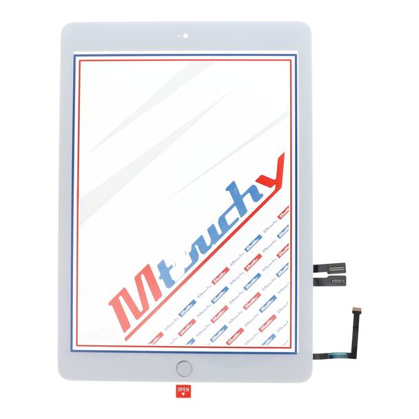 MUSTTBY Ekran dotykowy + taśma klejąca + Home do iPAD 6 (biały)