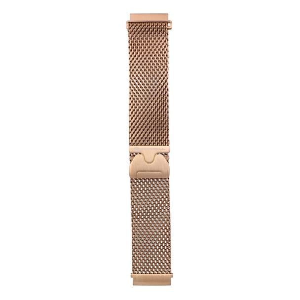 Pasek do Samsung Galaxy Watch Forcell F-Design FS10 magnetyczny stal 20 mm złoty
